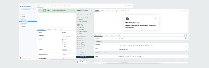 Design system components overview