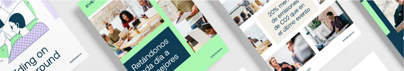 An image depicting several different images of the Digital Venue in a design file