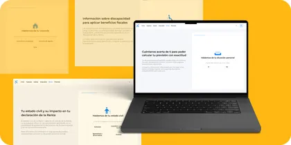 Screenshot of the Declarando Renta Revamp interface