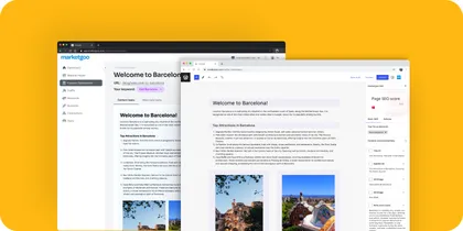 Screenshot of the Content Auto-Optimization feature interface